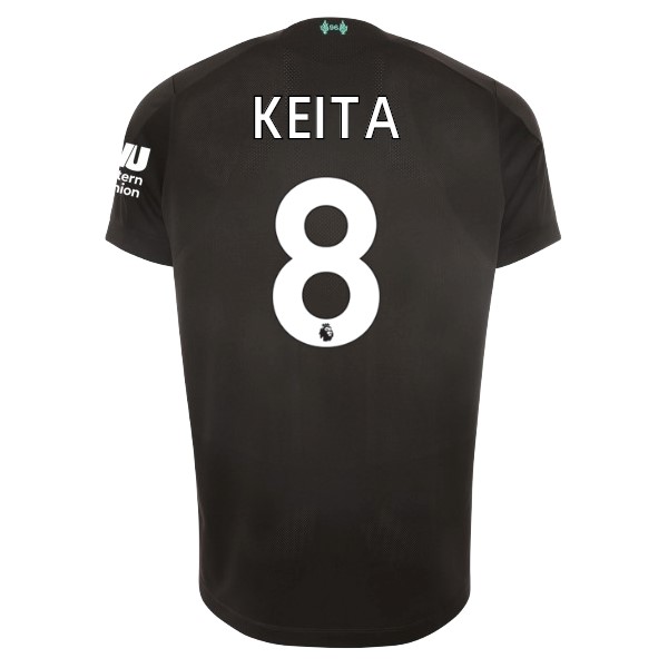 Camiseta Liverpool NO.8 Keita 3ª 2019 2020 Negro